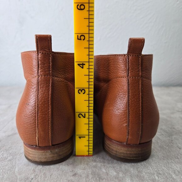 Cole Haan Chukka Boots 8 Brown Leather Cottage Lagenlook Lace Up Ankle Booties - Picture 4 of 11